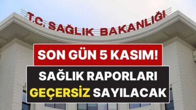 Pandemi sürecinde geçerlilik süresi uzatılan ilaç raporları için geri sayım