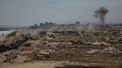 İsrail Başbakanlık Ofisi’nden yapılan açıklamaya göre, Gazze’deki ateşkes anlaşmasının görüşüldüğü