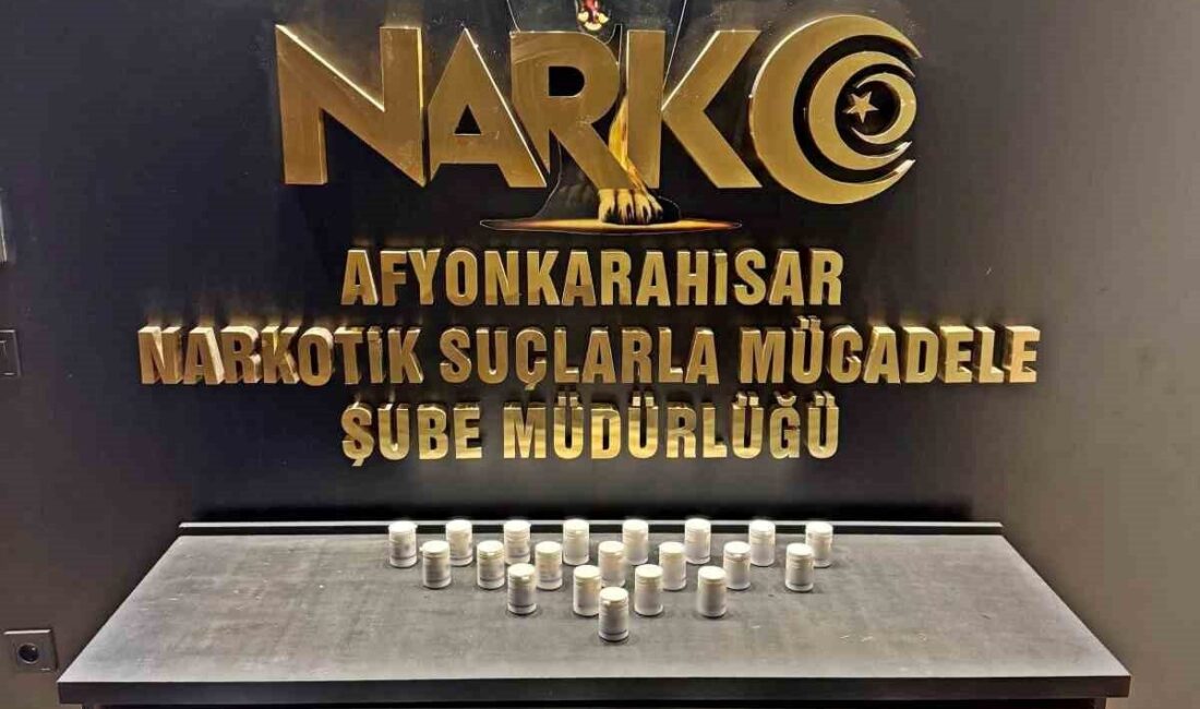 Afyonkarahisar’da polis tarafından torbacı diye tabir edilen uyuşturucu satıcılarına yönelik