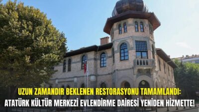 Afyonkarahisar Belediyesi tarafından yürütülen kapsamlı restorasyon çalışmaları tamamlanan Atatürk Kültür