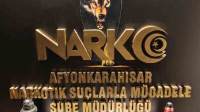 Afyonkarahisar’da polis tarafından 600 gram uyuşturucu madde ele geçirildi. Edinilen