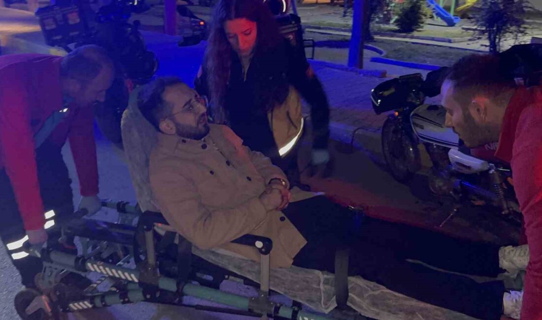 Gece yarısı Aksaray Taşpazar Mahallesi Şehit Yalçın Sevindi Caddesi üzerindeki