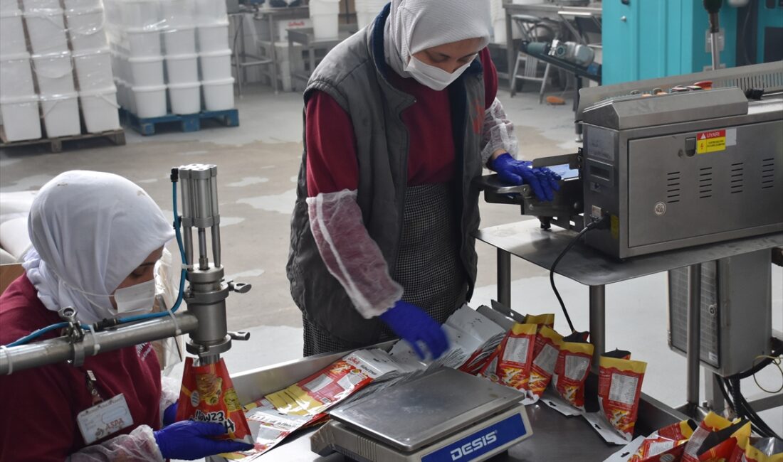 Afyonkarahisar’da gıda üretimi yapan firma, TKDK desteğiyle yaklaşık üç yıl