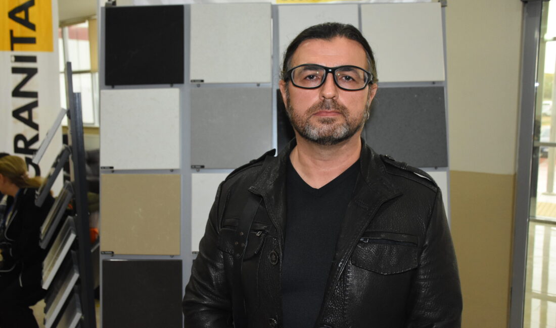 Camgöz, 12. Uluslararası Mermer ve Doğaltaş Kongresi için geldiği Afyonkarahisar’da,