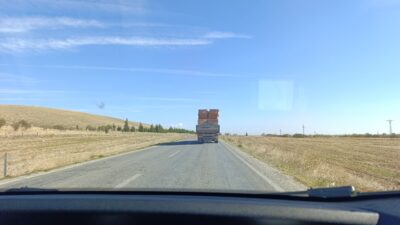 Olay, Çobanlar ilçesinde meydana geldi. Trafikte ilerleyen bir sürücü tarafından