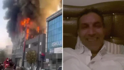 Sabah saatlerinde bir parfüm dolum tesisinde henüz belirlenemeyen bir nedenle