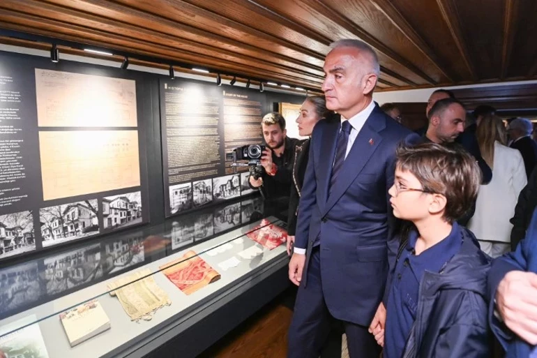 Restorasyonu tamamlanan Selanik Atatürk Evi açıldı | Bakan Ersoy açıkladı: Daha önce bilinmeyen belge ve fotoğraflar sergilenecek