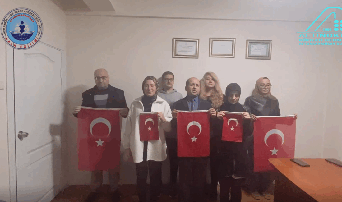 Dernek üyeleri tarafından hazırlanan videoda, Atatürk’ün tarihe kazınmış sözleri ile