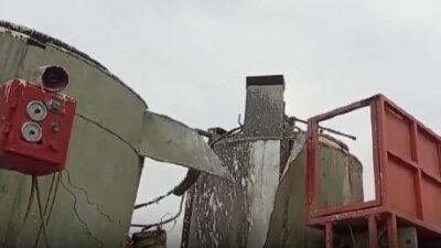 Sakarya’nın Hendek ilçesi D-100 karayolunda, karayolları adına çalışan özel bir