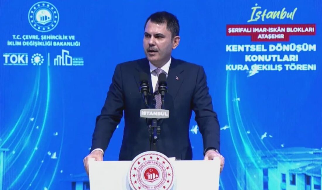 Çevre, Şehircilik ve İklim Değişikliği Bakanı Murat Kurum, Ataşehir Şerifali