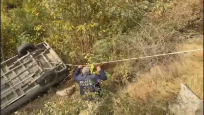 Sabah saatlerinde Malatya Taşbaşı Mahallesi’nde, F.G. kontrolündeki minibüs kontrolden çıkarak