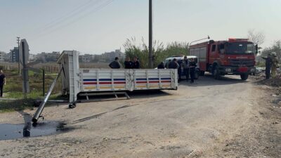 Kaza, Manisa Mustafa Kemal Mahallesi’ndeki hemzemin geçitte saat 13.00 sıralarında