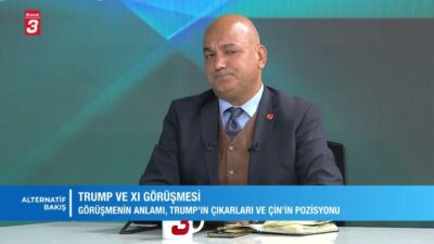 Süleyman Topcu’nun sunumuyla ekrana gelen Alternatif Bakış programının konuğu, Stratejist