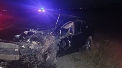 AFYONKARAHİSAR (AA) – Afyonkarahisar'ın Dinar ilçesinde taksi ile otomobilin çarpışması