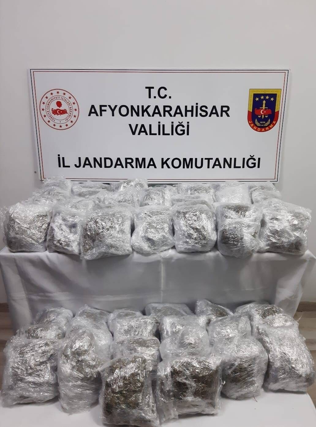 AFYONKARAHİSAR (AA) – Afyonkarahisar'da uyuşturucu operasyonunda yakalanan 3 zanlı tutuklandı.