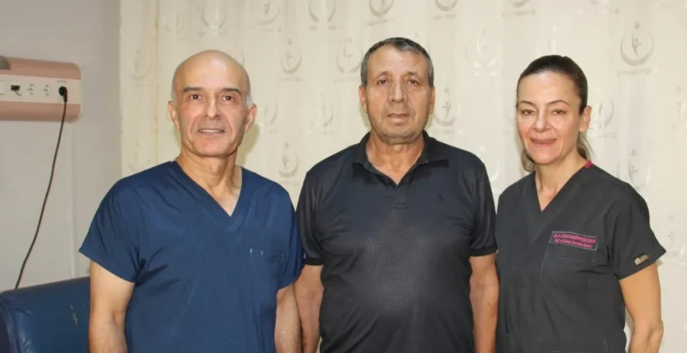 Kalp ve Damar Cerrahisi Yoğun Bakım Ünitesi’nde takip edilen hastanın