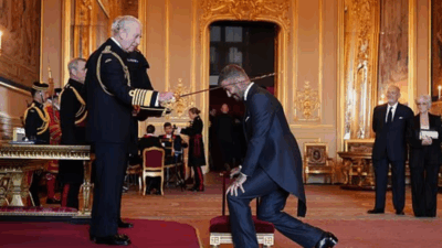 Windsor Kalesi’nde tarihi an 115 kez İngiltere Milli Takımı forması