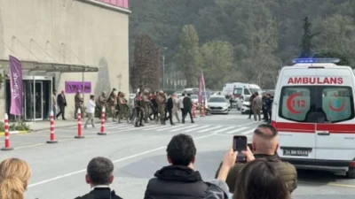 Olay, saat 12.00 sıralarında Sarıyer Ayazağa’daki beIN Sports televizyon binasında