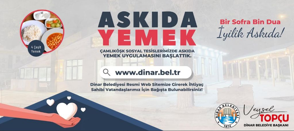 İhtiyaç sahibi vatandaşların sıcak bir yemeğe kolayca ulaşabilmesini amaçlayan proje,