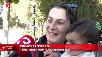 Sokağın Sesi: “Yemek Yerken Keyif Alanlardan mısınız?” Vatandaşlara sorduk: Yemek