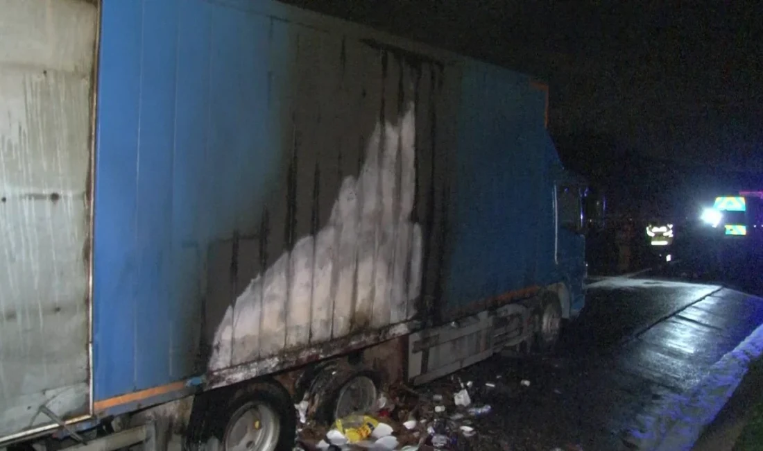 Olay, saat 03.00 sıralarında İstanbul Kuzey Marmara Otoyolu Çiftalan Sapağı