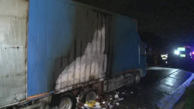 Olay, saat 03.00 sıralarında İstanbul Kuzey Marmara Otoyolu Çiftalan Sapağı