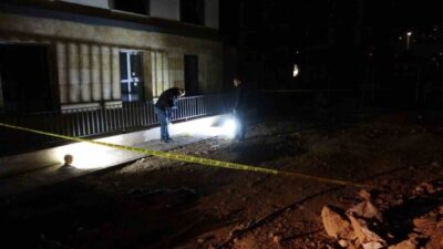 Saat 23.45 sıralarında Malatya’da  bir şantiyede tesisat ustası olarak çalışan