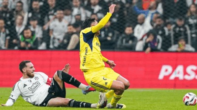 Beşiktaş’ın kaptanı Orkun Kökçü, Fenerbahçe maçında yaşanan tartışmalı kırmızı kart