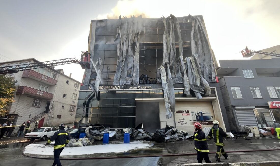 Mimar Sinan Mahallesi Mimar Sinan Caddesi’nde parfüm imalatı da yapılan