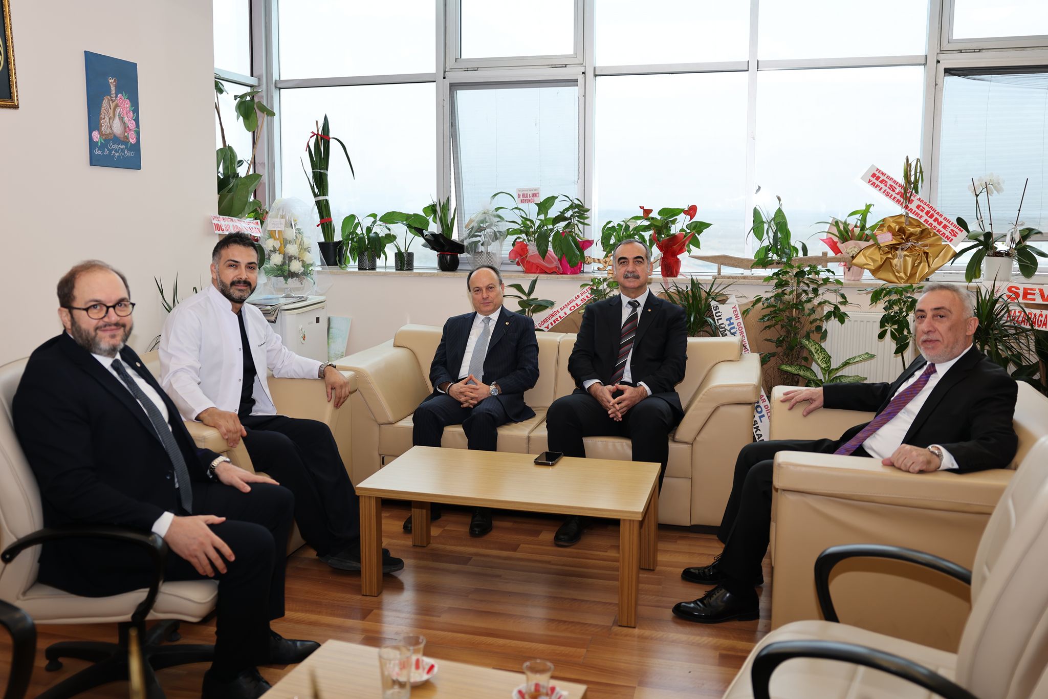 ATSO’dan AFSÜ Başhekimi Balcı’ya hayırlı olsun ziyareti