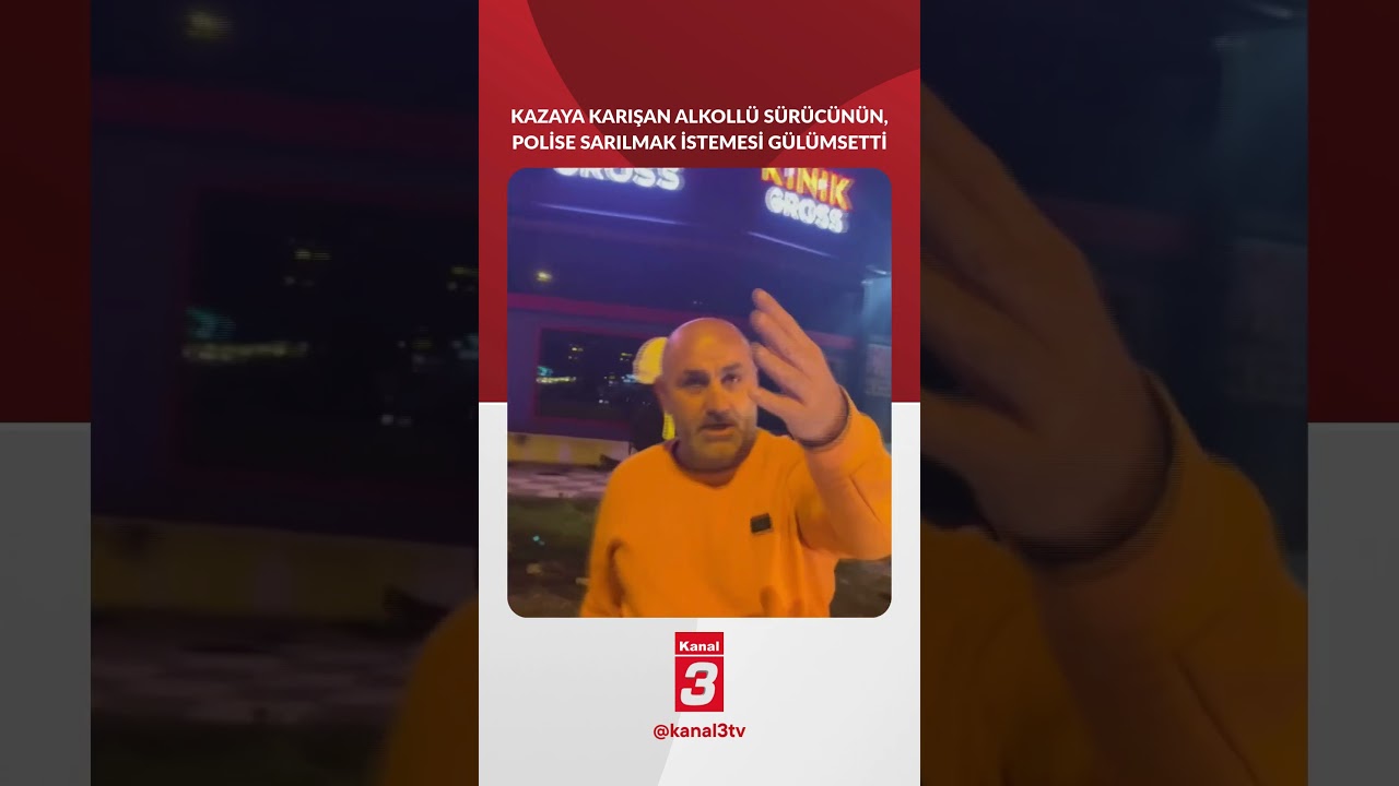 “Trakyalıyım Ben Be” Diyen Alkollü Sürücü Gülümsetti