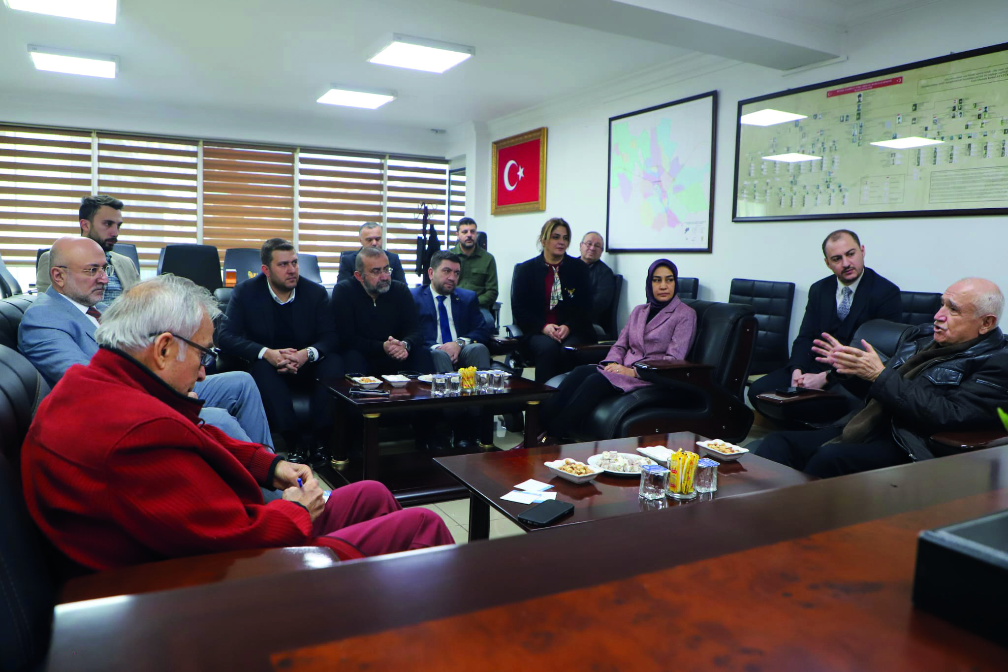 Çiçek ve Donat’tan AK Parti İl Başkanlığı’na ziyaret: Gündem Afyon ve Türkiye