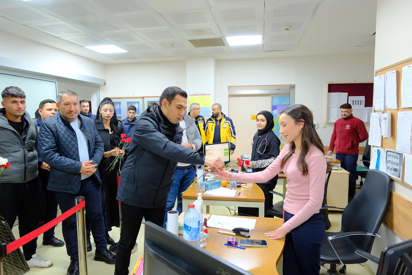 Dinar’da anlamlı ziyaretler