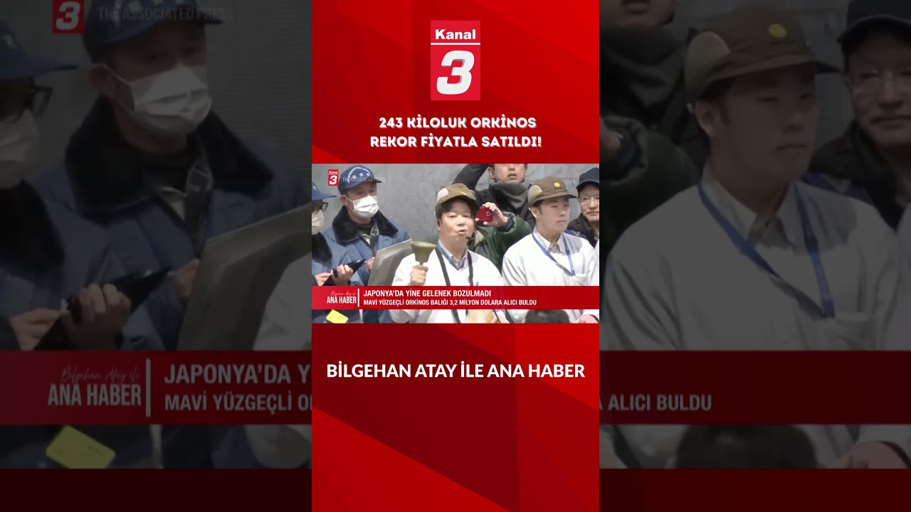 Orkinos, 3.2 Milyon Dolara Rekor Fiyatla Satıldı!