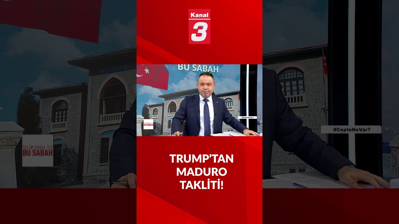 Trump’tan Maduro takliti!