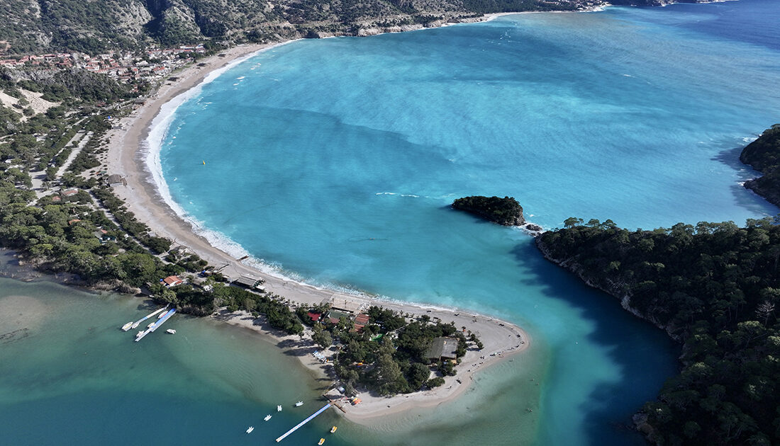 İlçede iki gündür etkili olan kuvvetli yağış, yerini güneşli havaya