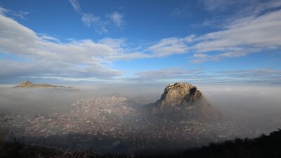 Güneşten kara, sisten buluta masalsı kareler Afyon Kocatepe Üniversitesi (AKÜ)