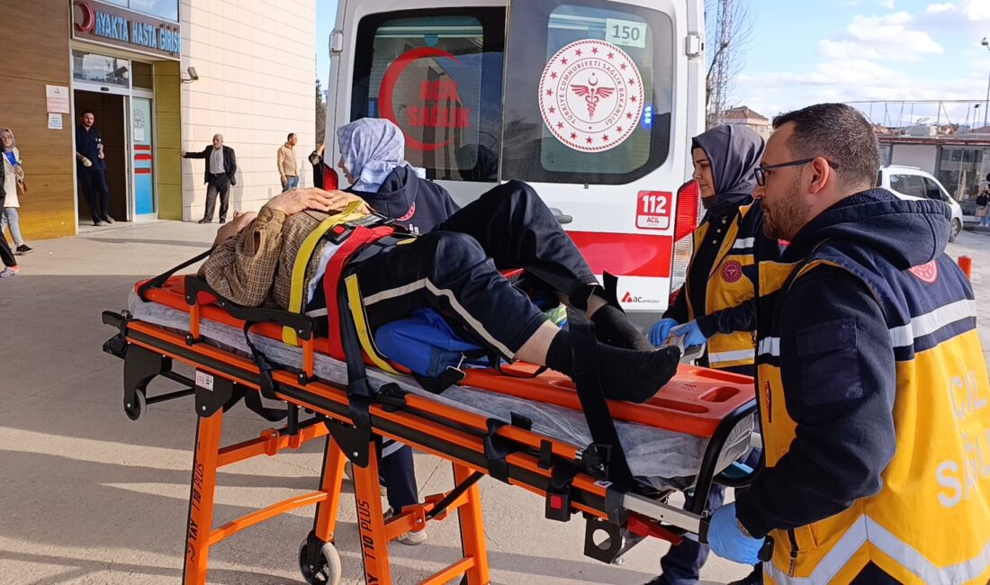 Kaputu açtığı an olanlar oldu Edinilen bilgilere göre 67 yaşındaki