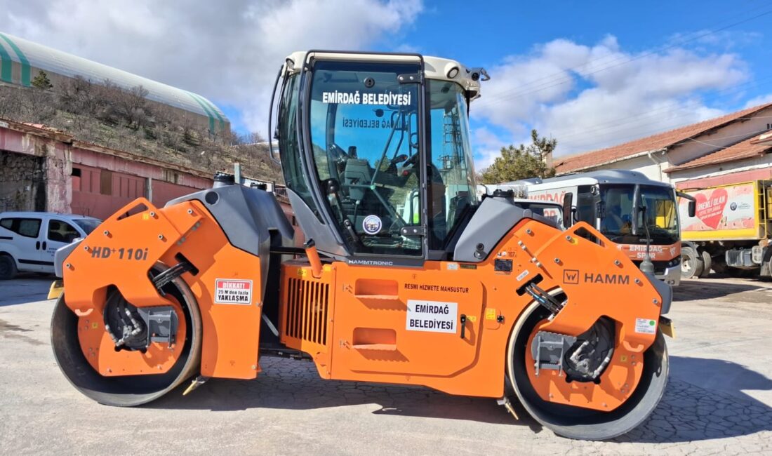 Daha önce tamamlanan sıcak asfalt üretim şantiyesine eklenen yeni iş