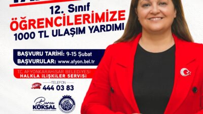 Belediye Başkanı Burcu Köksal, sosyal medya hesabı üzerinden yaptığı açıklamada,