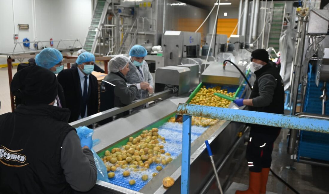 Kaymakam Türker’e ziyarette İlçe Tarım ve Orman Müdürü İbrahim Kök,