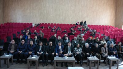 Protokol üyeleri ve vatandaşlar bir araya geldi Yoğun katılımın gözlendiği