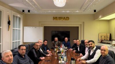 MÜSİAD Afyonkarahisar Başkanı ve yönetim kurulu üyelerinin ev sahipliğinde gerçekleşen
