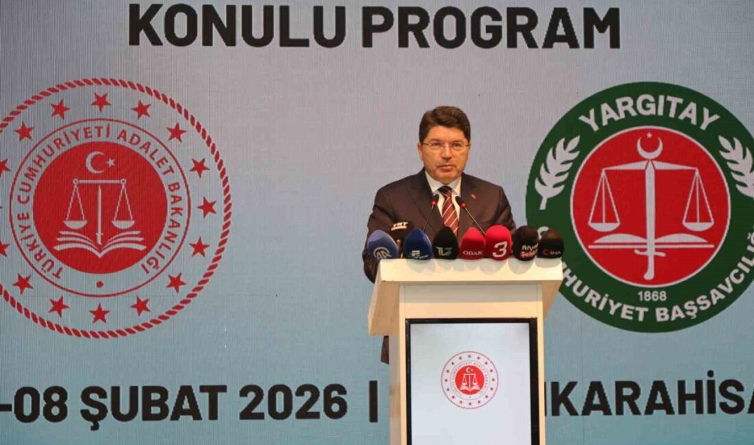 Adalet Bakanı Yılmaz Tunç, 2025 yılında Türkiye’de yargıya intikal eden