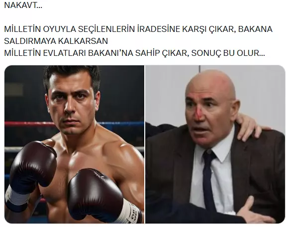 Oğlunu yapay zeka ile boksör yaptı Melih Gökçek, kişisel sosyal