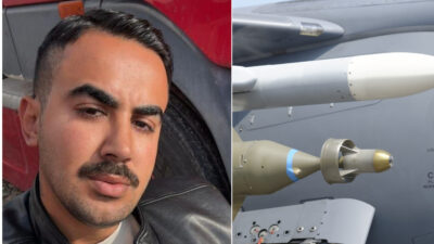 Araca isabet eden füze tırı savaş alanına çevirdi Hataylı tır