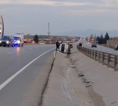 Direksiyon hakimiyeti kaybolunca facia geliyorum dedi Edinilen bilgilere göre kaza,