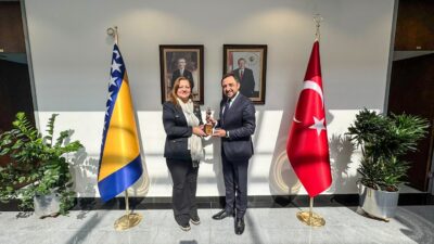 Ziyarette iki şehir arasındaki ilişkiler ve iş birlikleri ele alınarak,