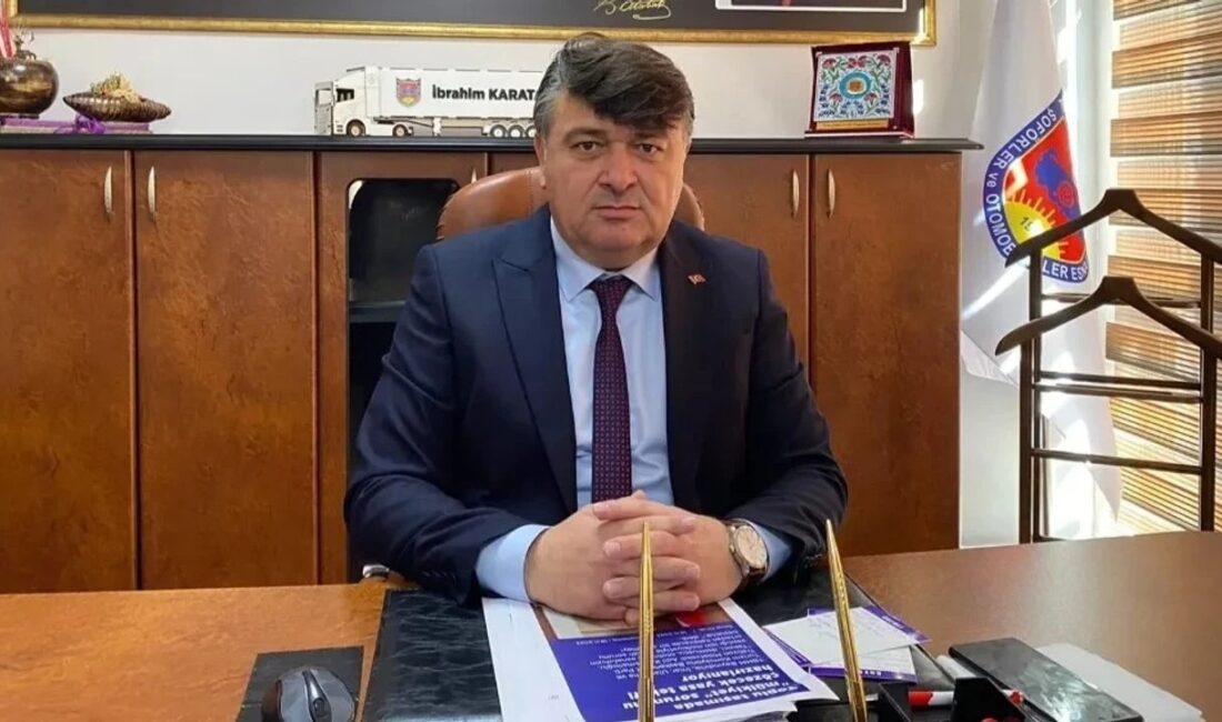 Şoförler ve Otomobilciler Odası Başkanı İbrahim Karataş, yeni yürürlüğe giren