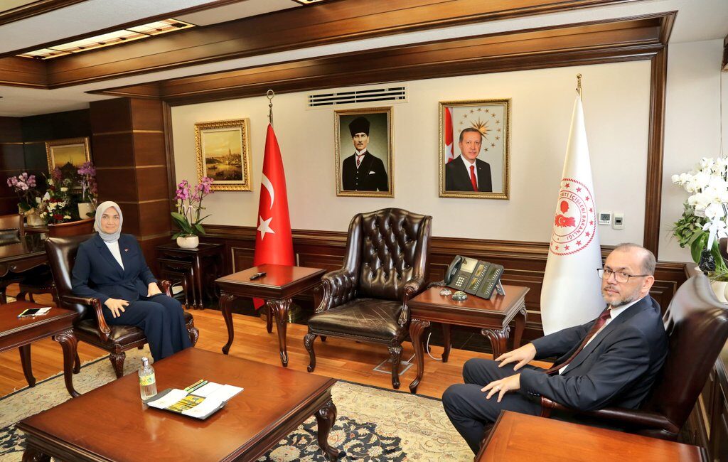 Gerçekleşen ziyarette Yiğitbaşı’na “hayırlı olsun” dilekleri iletilirken, yeni görevinde başarı